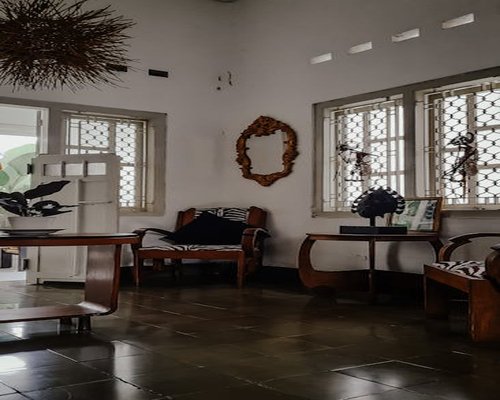 Sudut ruang tamu yang tenang